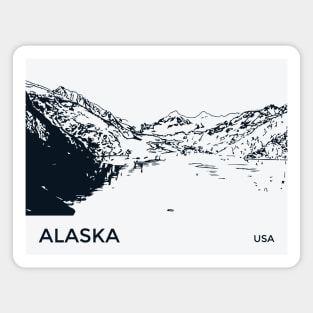 Alaska USA Magnet